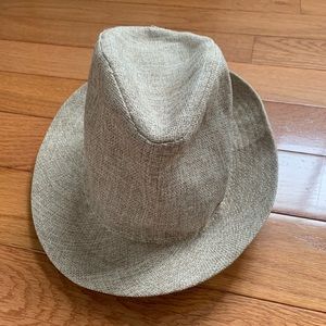 NEW Mark Linen Fedora